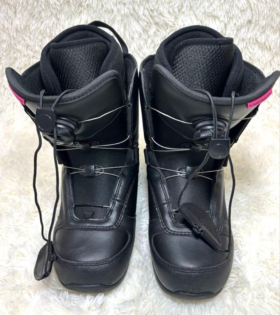 LASTARTS スノーボードブーツ 25cm スノボ　ブラック　ピンク