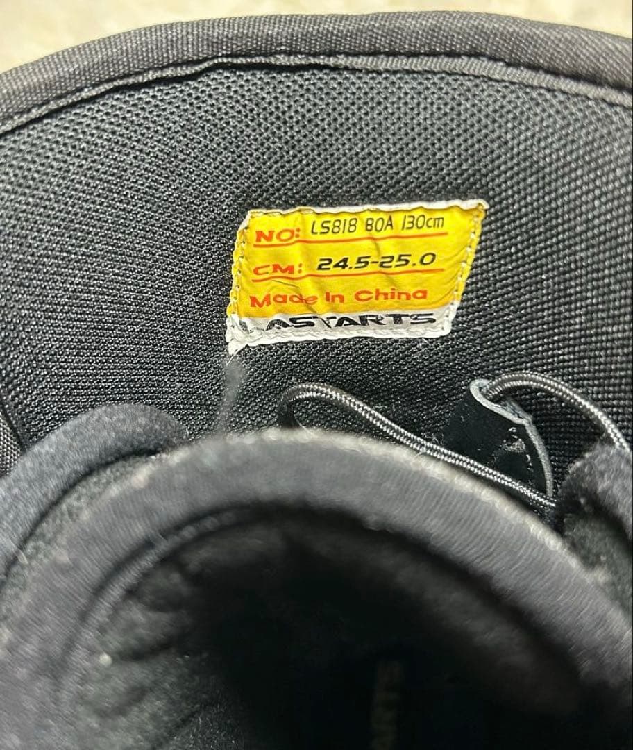 LASTARTS スノーボードブーツ 25cm スノボ　ブラック　ピンク