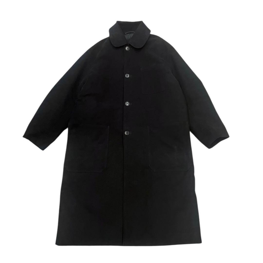 COMOLI 25AW モールスキン ミリタリーコート ステンカラーコート