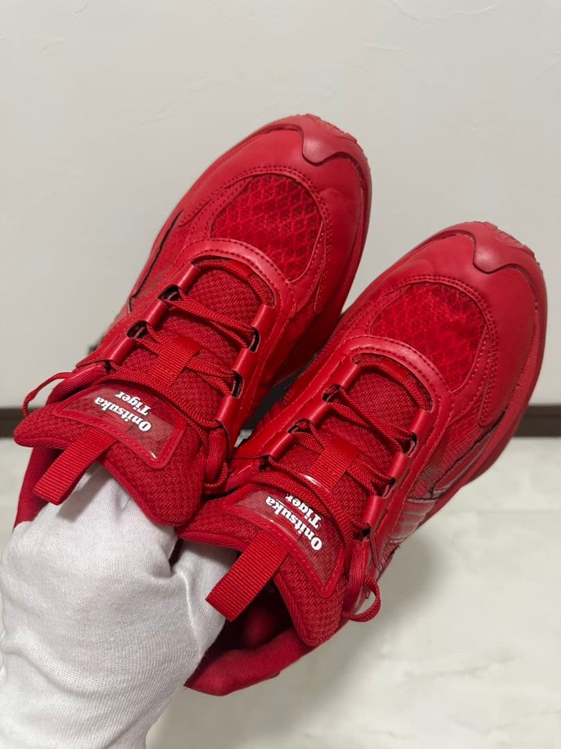 タイムセール♪23:59まで！美品☆オニツカタイガー　TIGTRAIL RS