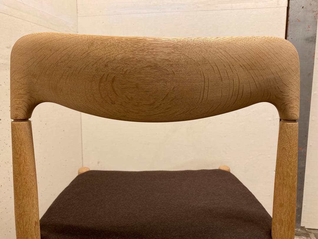 ヴィンテージ オーク材 ダイニングチェア2脚 北欧モダン アンティーク 民芸