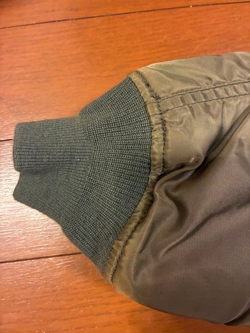 AVIREX バックロゴ N-2B エコファーモデル フライトジャケット L