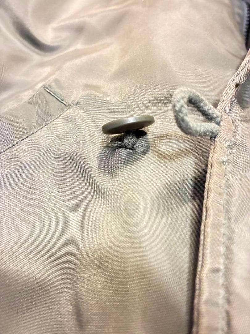 AVIREX バックロゴ N-2B エコファーモデル フライトジャケット L