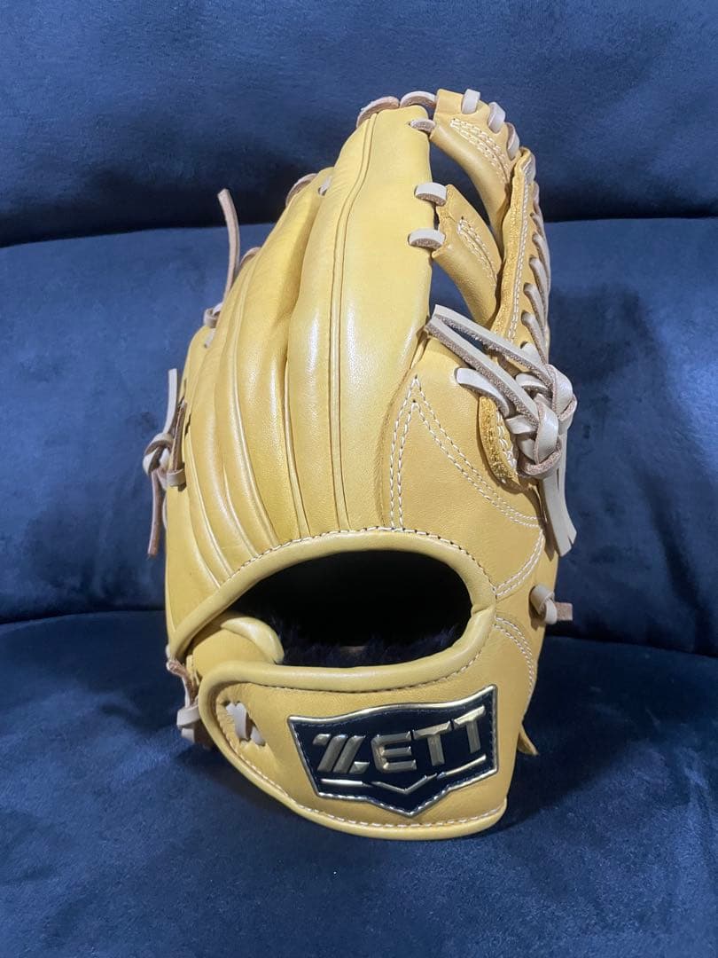 ZETT GROUND ZERO 軟式グローブ イエロー