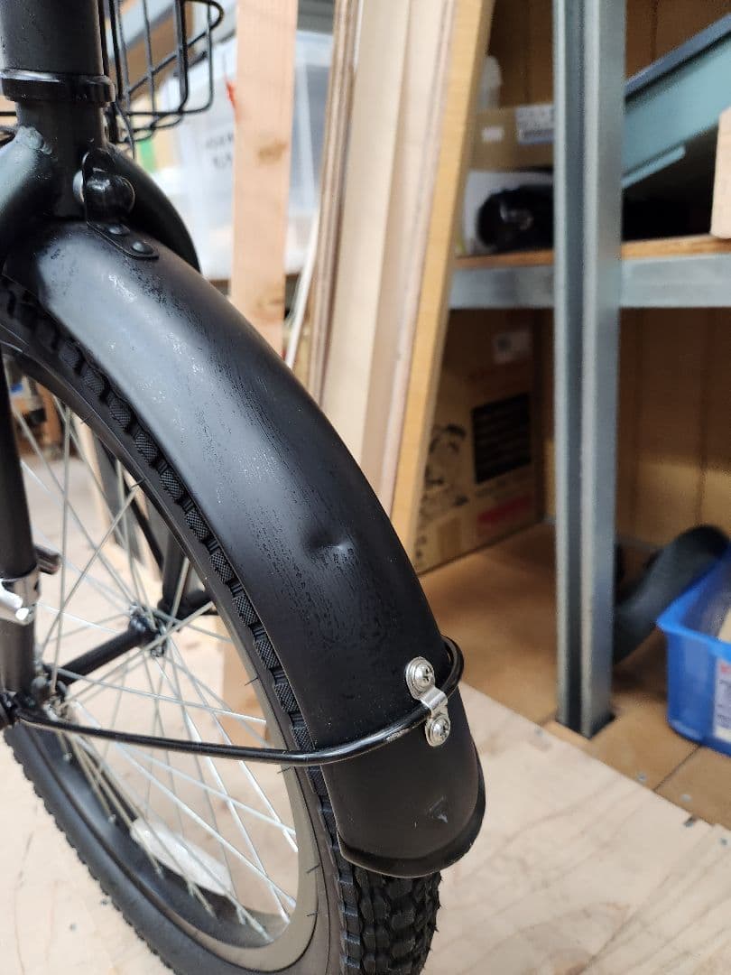 折りたたみ自転車 マイパラスMF208　 付属品付き