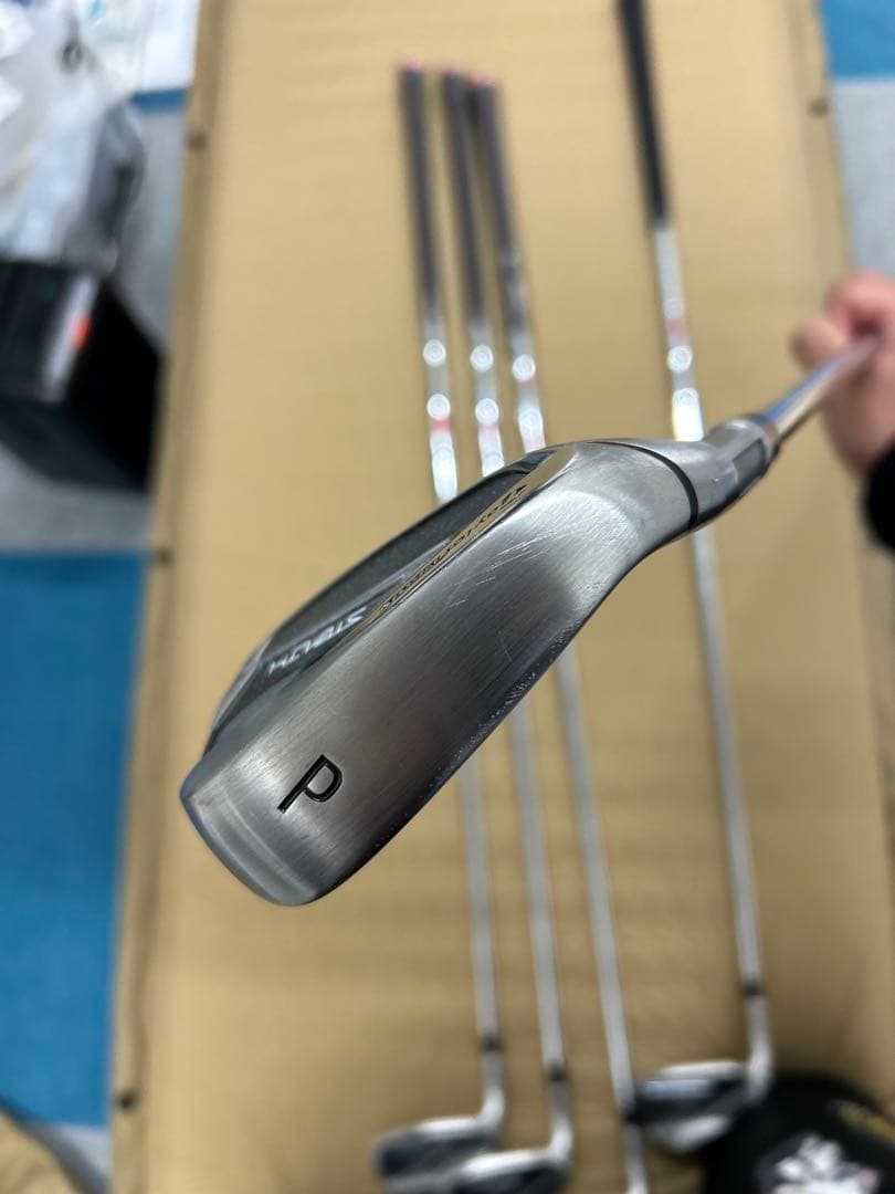 TaylorMadeテーラーメイド正規品 ステルス アイアンセット 左レフティ