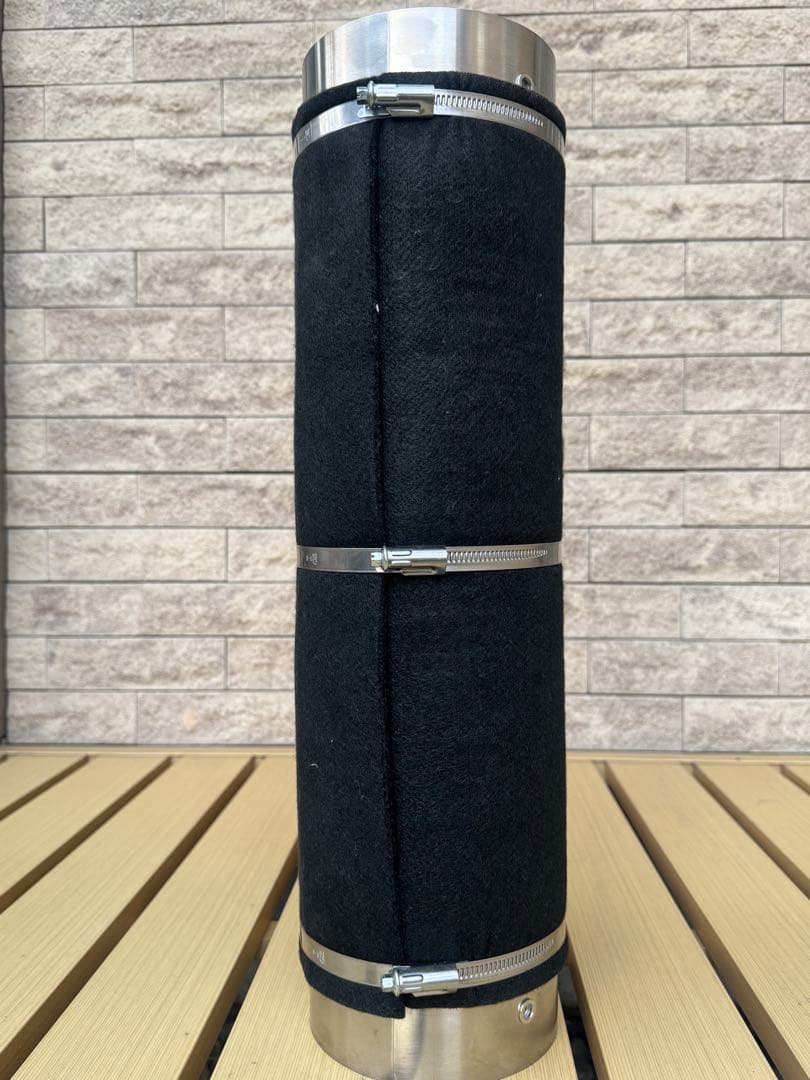 Mt.SUMI煙突ガード ver.2《防炎フェルト付き》及び耐火煉瓦１枚《新品》