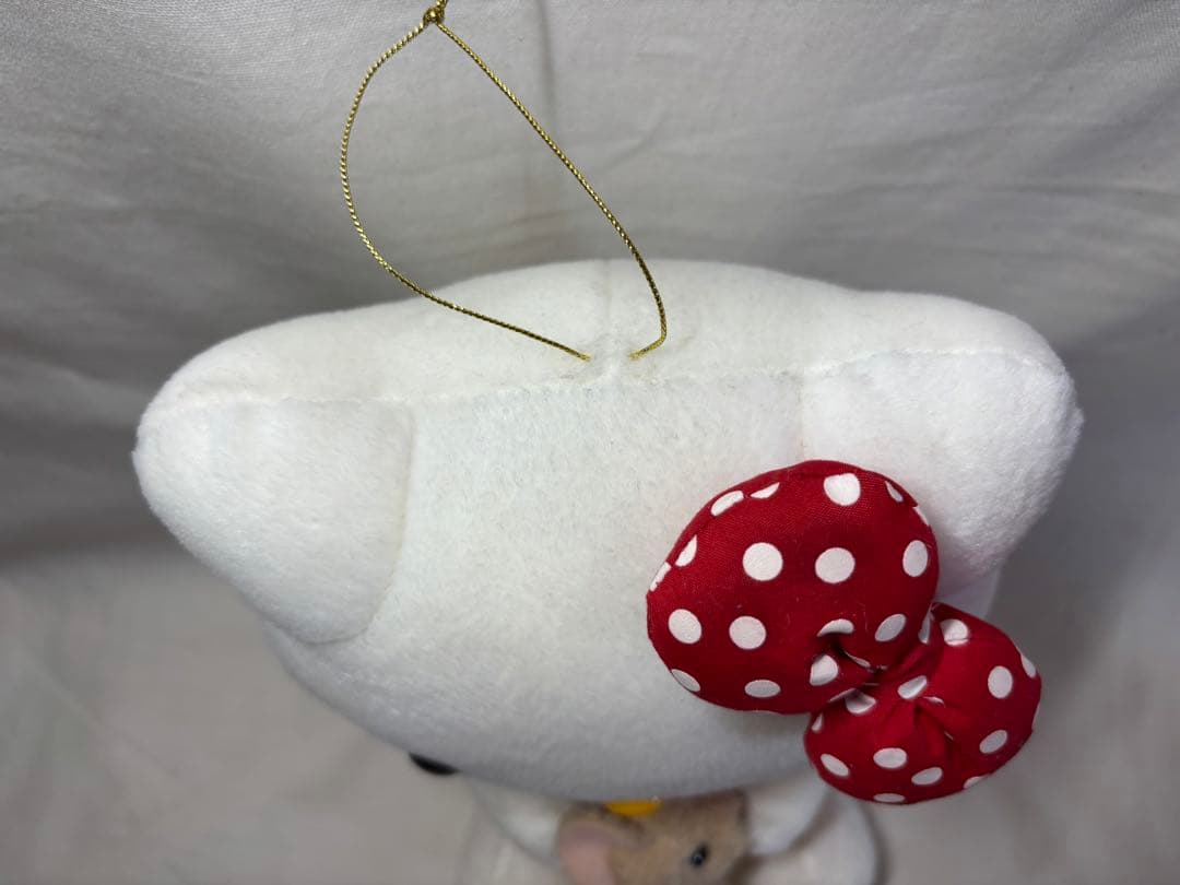 ラブリードッグしっぽフリマスコット ハローキティ サンリオ ぬいぐるみ