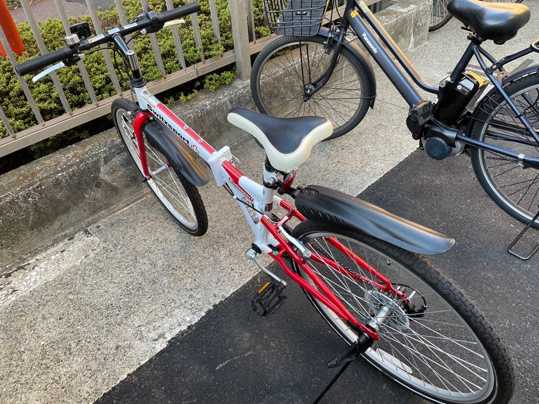 26インチ7段変速クロスバイクタイプ折畳自転車