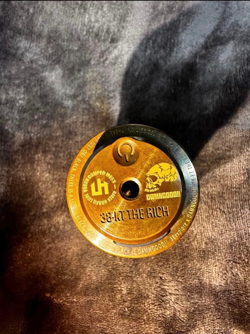 38-kt DAMN GOOD 未使用 髑髏 海賊 ドクロデザイン