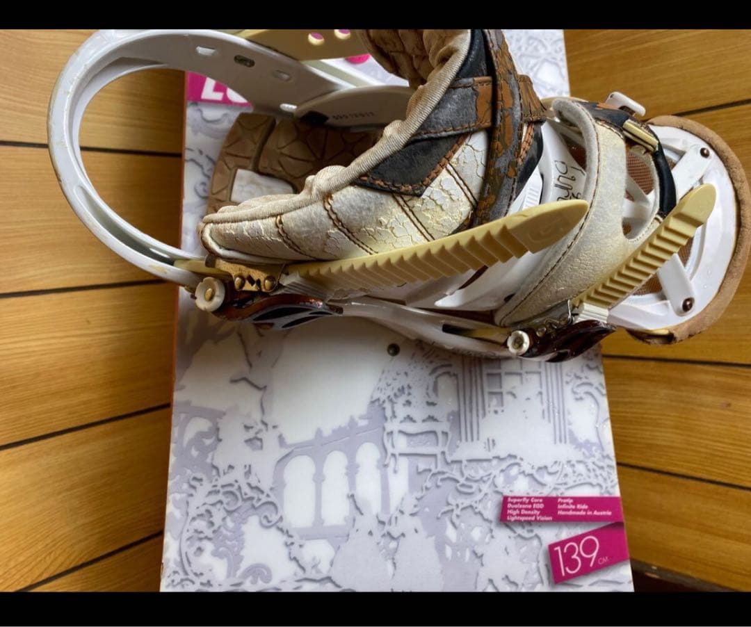 バートン　2点セット　板　バイン　139cm レディース