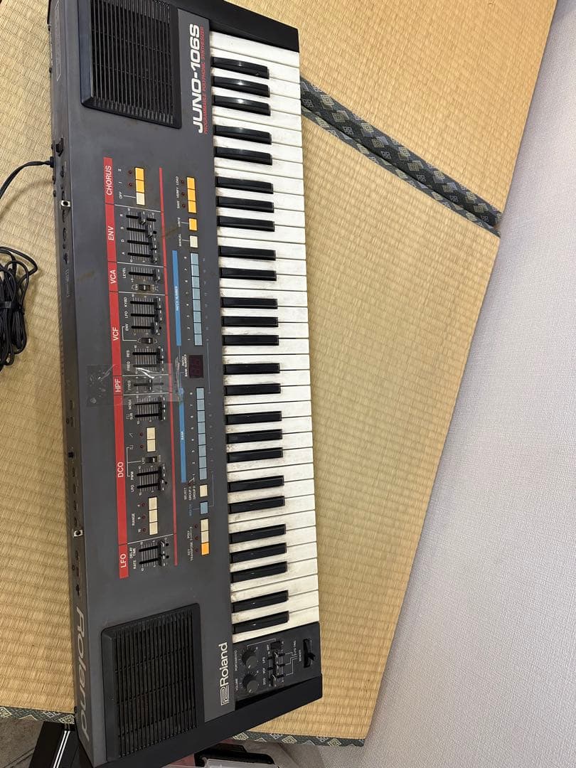 ジャンク品 Roland JUNO-106S シンセサイザー ローランド
