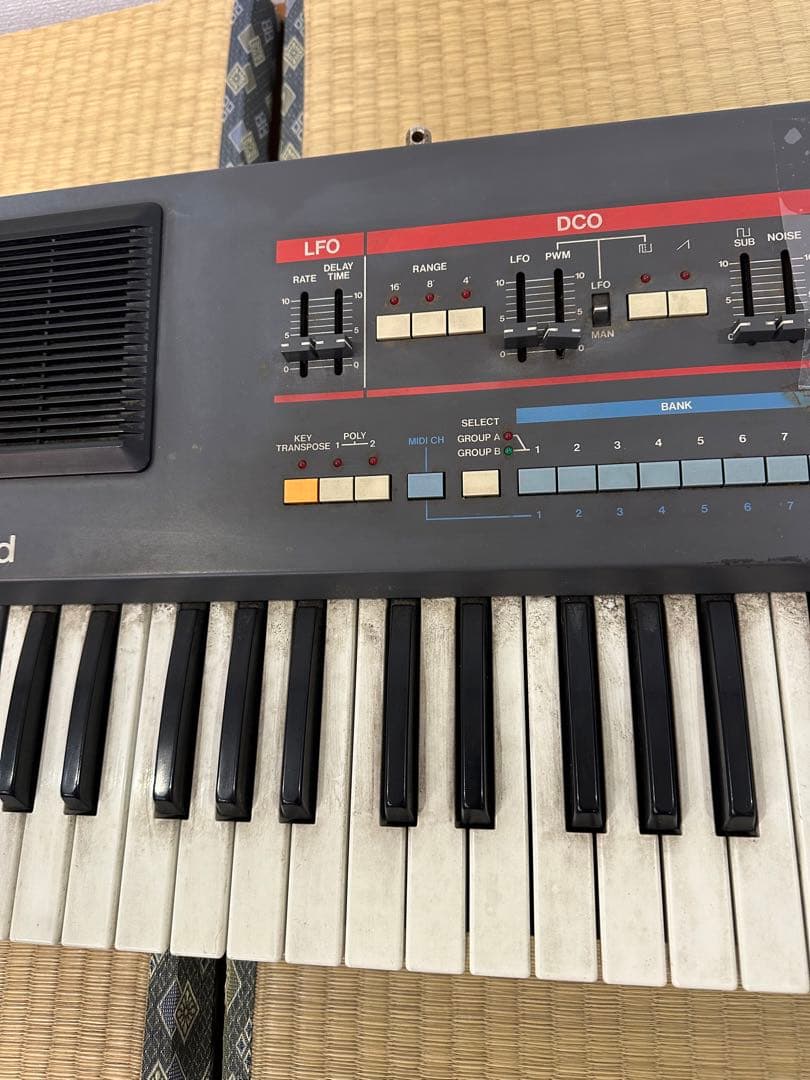 ジャンク品 Roland JUNO-106S シンセサイザー ローランド