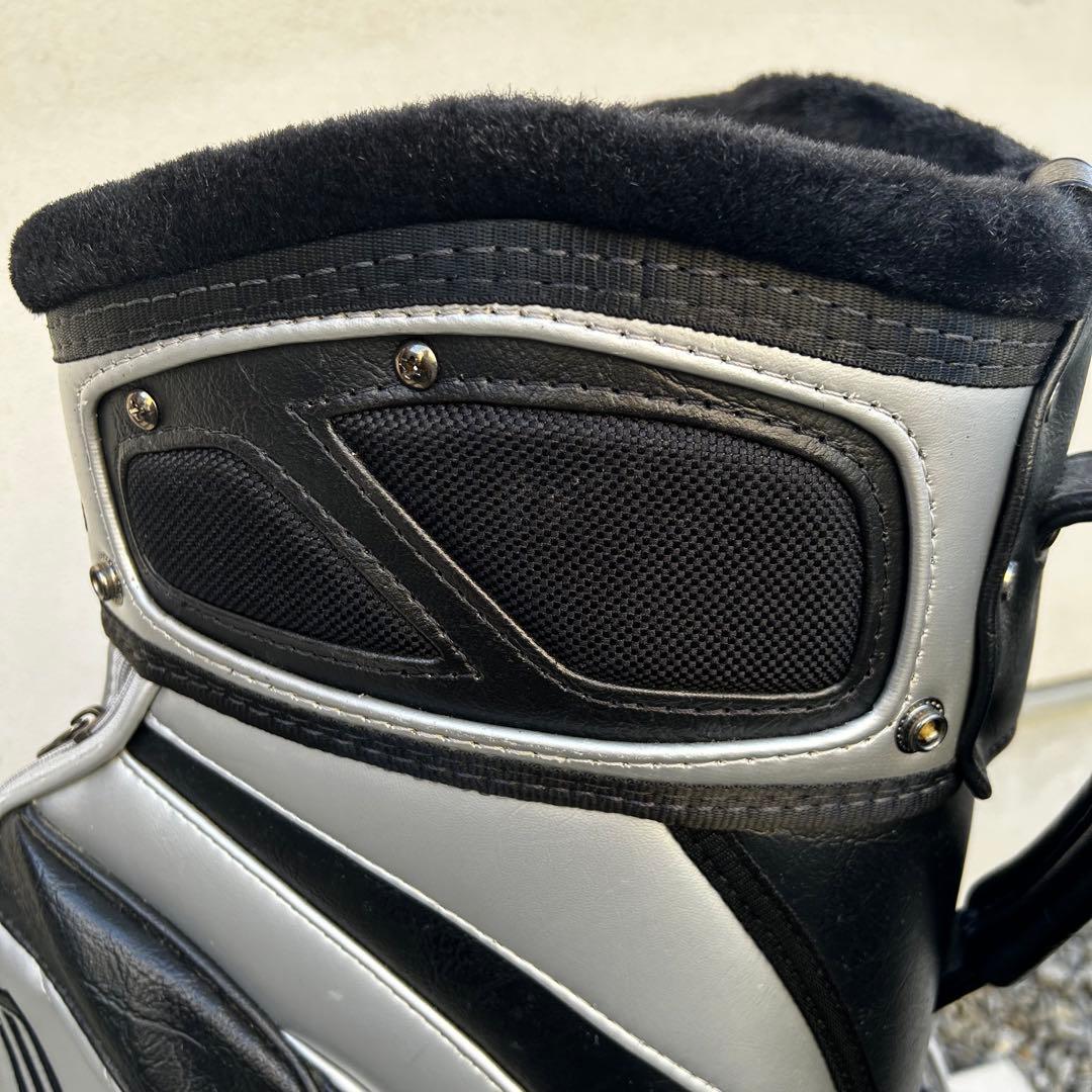 希少 タイガーウッズ BUICK キャディバッグ シルバー