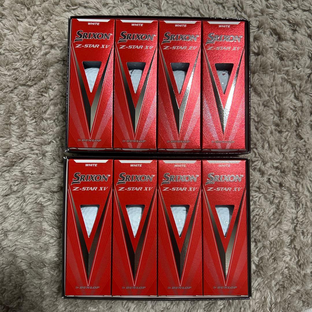 新品未使用　SRIXON Z-STAR XV 2ダース　ホワイト