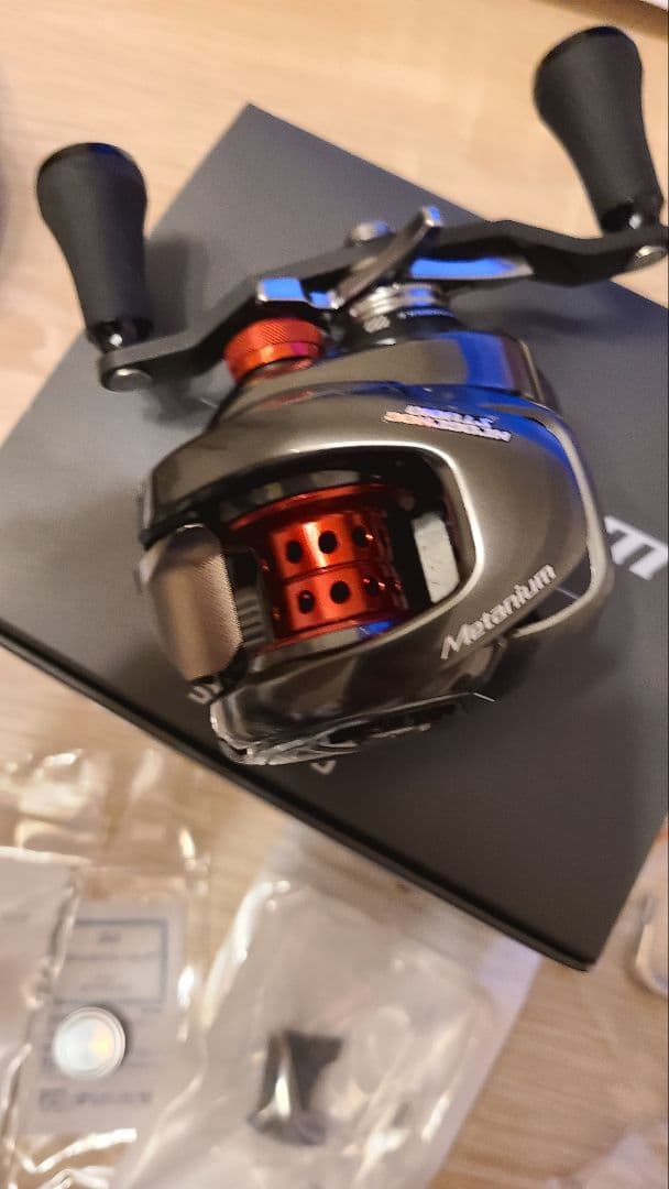 20メタニウム KTFネオスプール&IXAメカニカルノブ、ゴメクサスハンドル