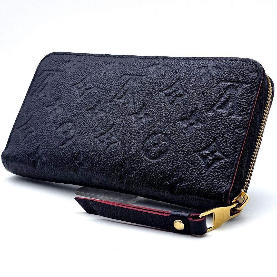 ルイヴィトン　ジッピーウォレット　アンプラント　長財布　マリーヌルージュ　304