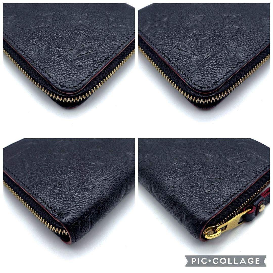 ルイヴィトン　ジッピーウォレット　アンプラント　長財布　マリーヌルージュ　304