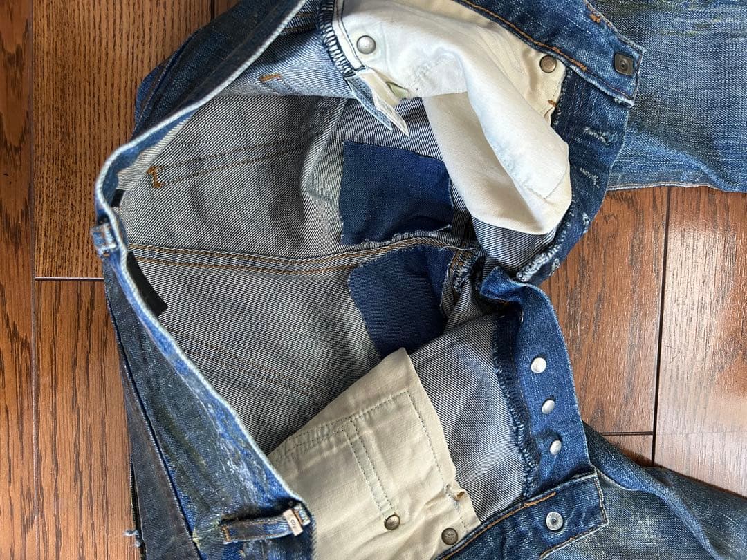 Dior Homme ラスターコーティングデニム　26