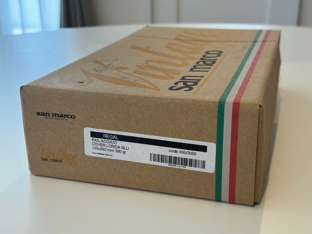 san marco REGAL サドル ブルー