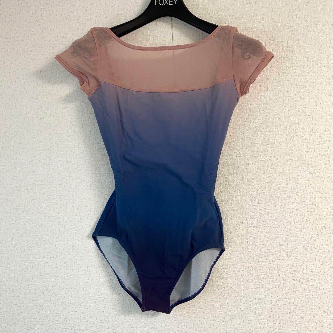 ⑥チャコット レオタード グラデーション ピンク メッシュ - メルカリ