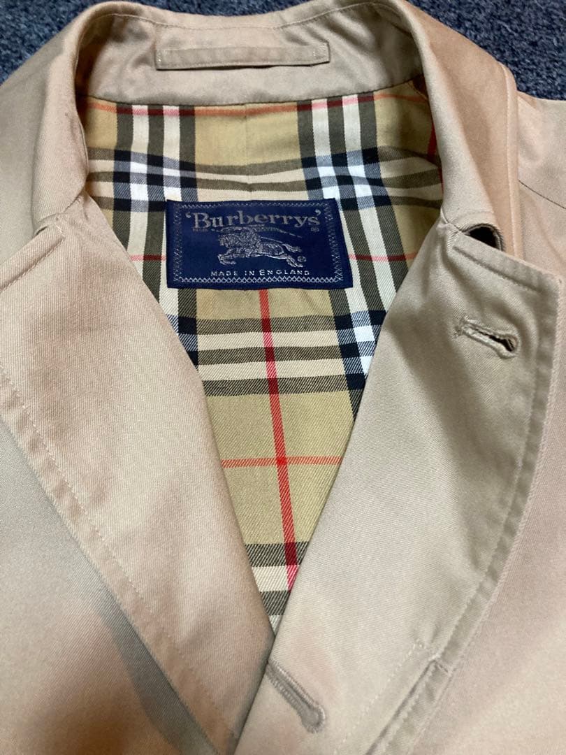 バーバリーズ　ノバチェック　コート