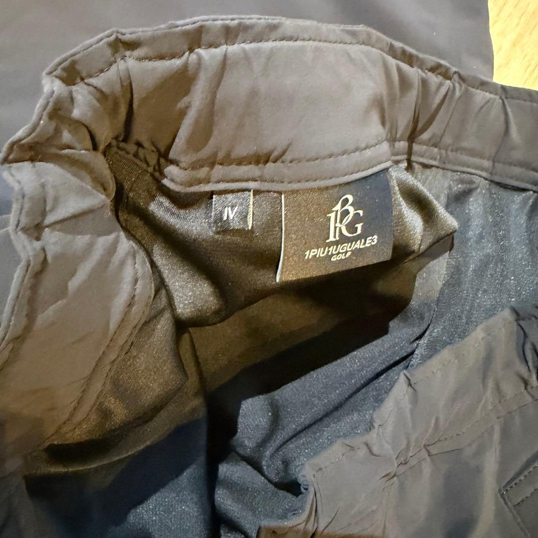 【新品】ウノピュ メンズ　Ⅳ 4 ゴルフ　セットアップ　ブラック　トップス