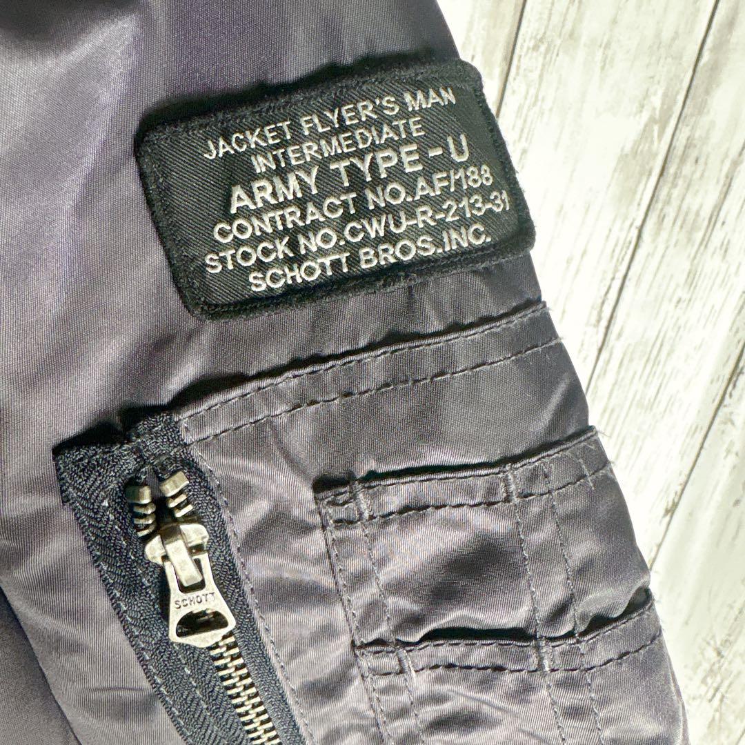 Schott ショット MA-1フライトジャケット M 90s ビンテージ