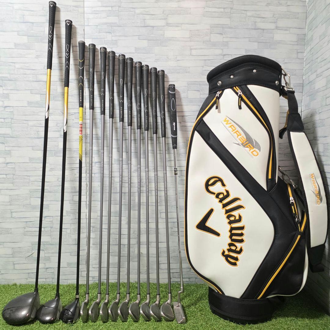 キャロウェイ ウォーバード ゴルフクラブメンズセット フルセット R 右