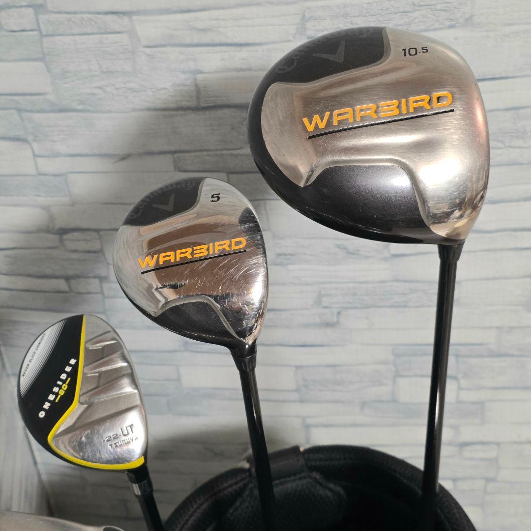 キャロウェイ ウォーバード ゴルフクラブメンズセット フルセット R 右