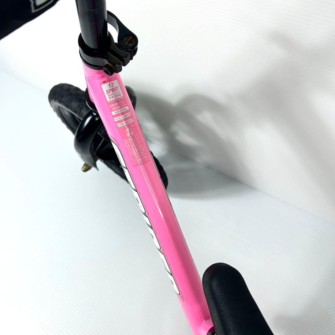 良品☆STRIDER ストライダー スポーツ キックバイク ピンク 補助なし