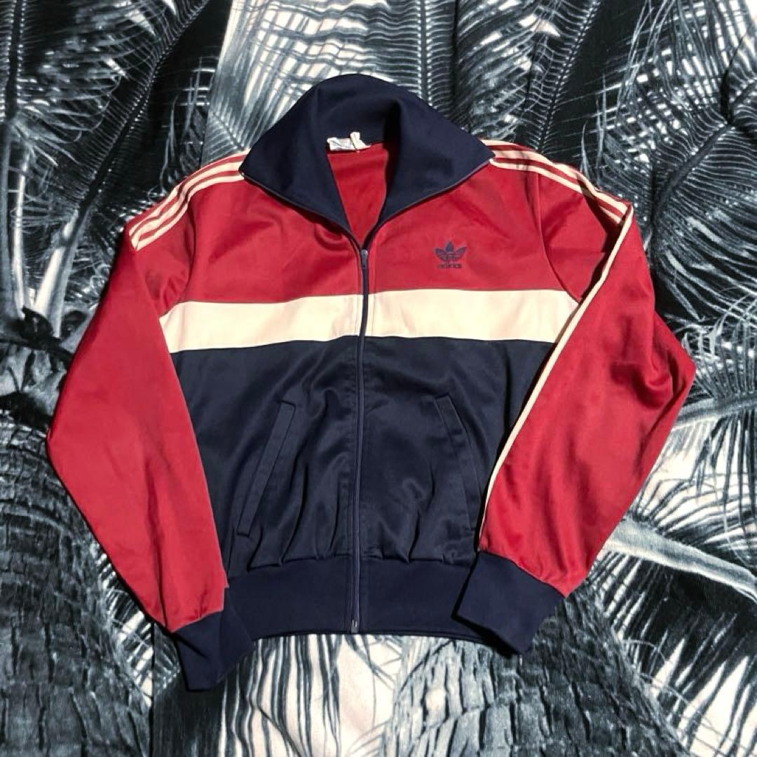 70s ヴィンテージ adidas フランス製 VENTEX トリコロール