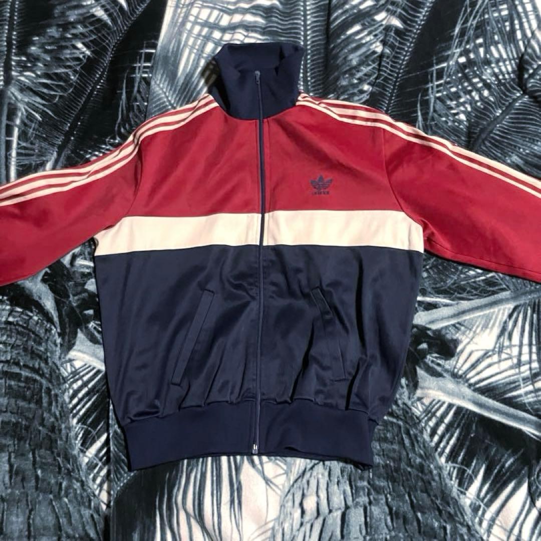 70s ヴィンテージ adidas フランス製 VENTEX トリコロール