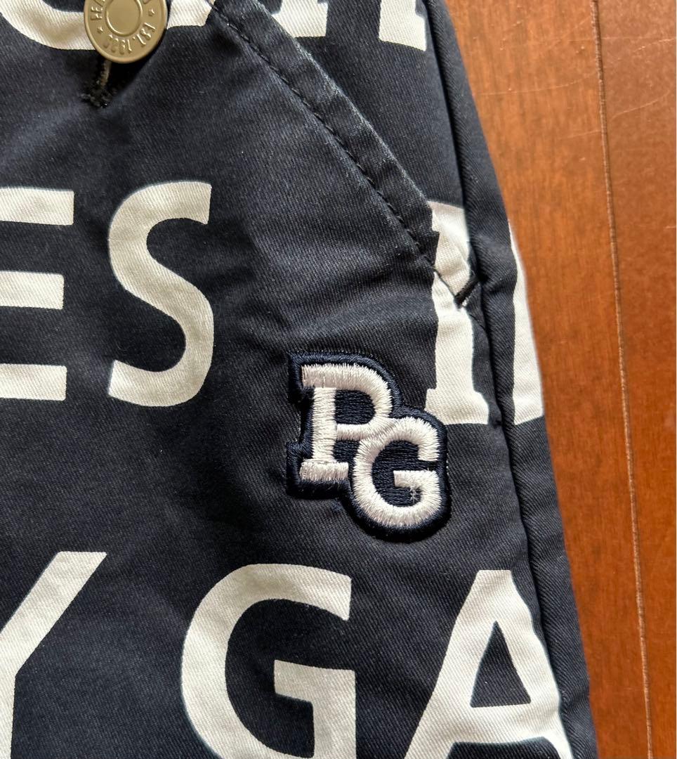 パーリーゲイツ 30周年記念モデル PG総柄プリント ゴルフ スカートM