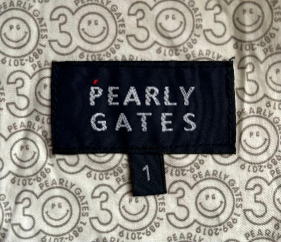 パーリーゲイツ 30周年記念モデル PG総柄プリント ゴルフ スカートM