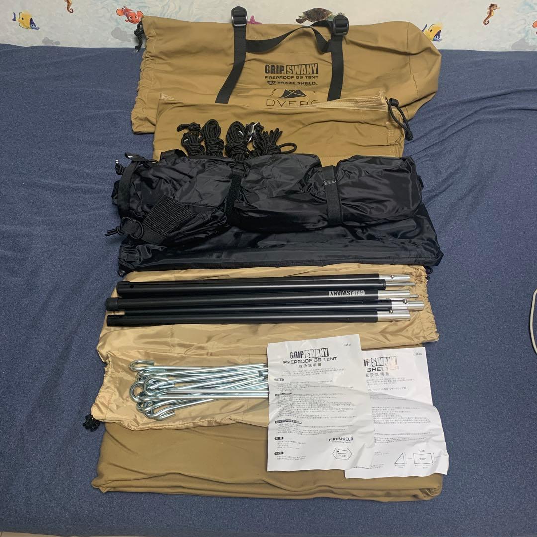【コラボ】GRIP SWANY グリップスワニー GSテント　インナー付き