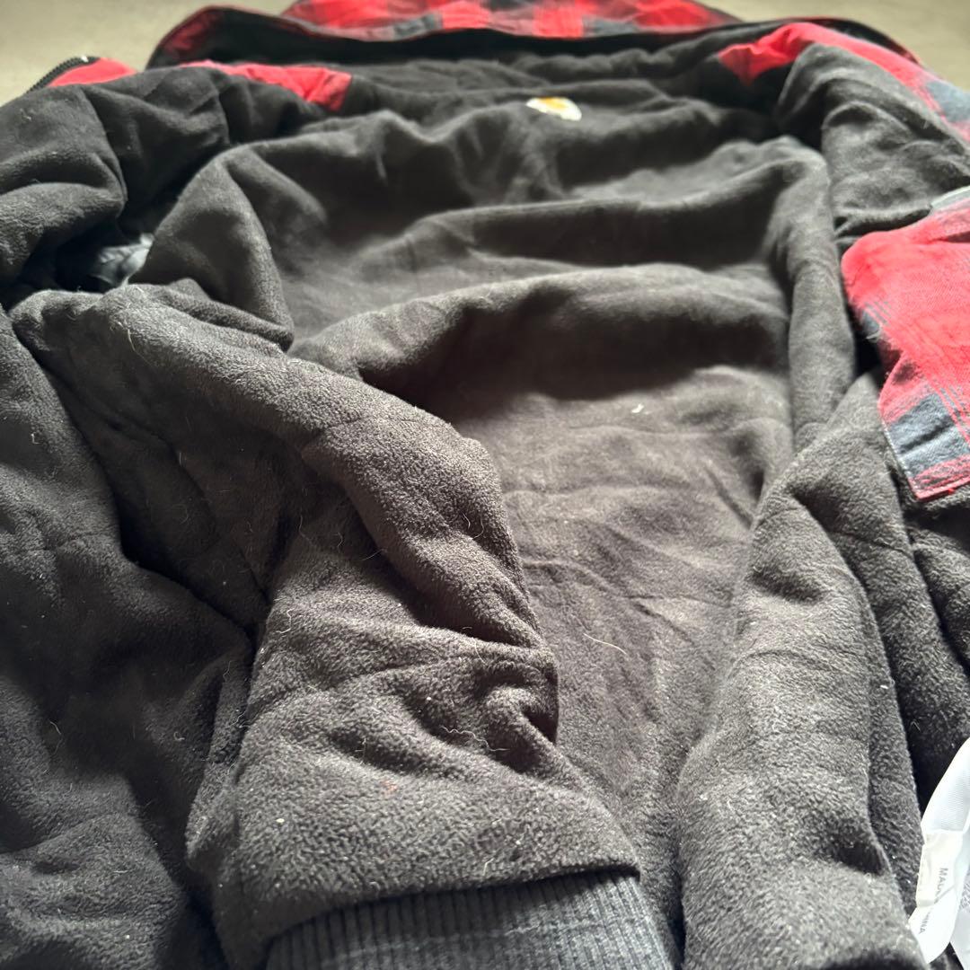 希少 カーハート carhartt アクティブジャケット オンブレチェック 柄