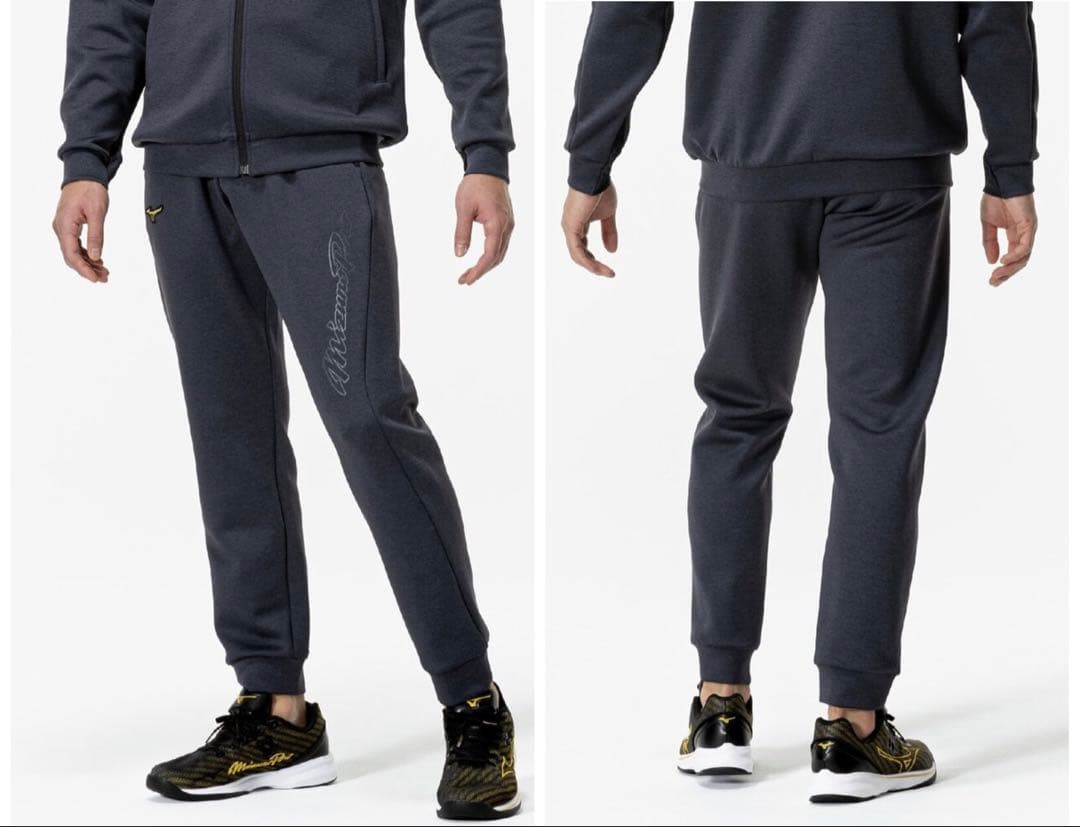 【ミズノプロ】ストレッチスウェットパンツ オデッセイグレーO 12JFCK79