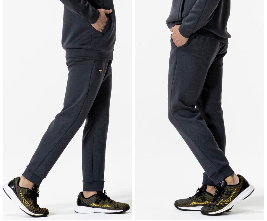 【ミズノプロ】ストレッチスウェットパンツ オデッセイグレーO 12JFCK79
