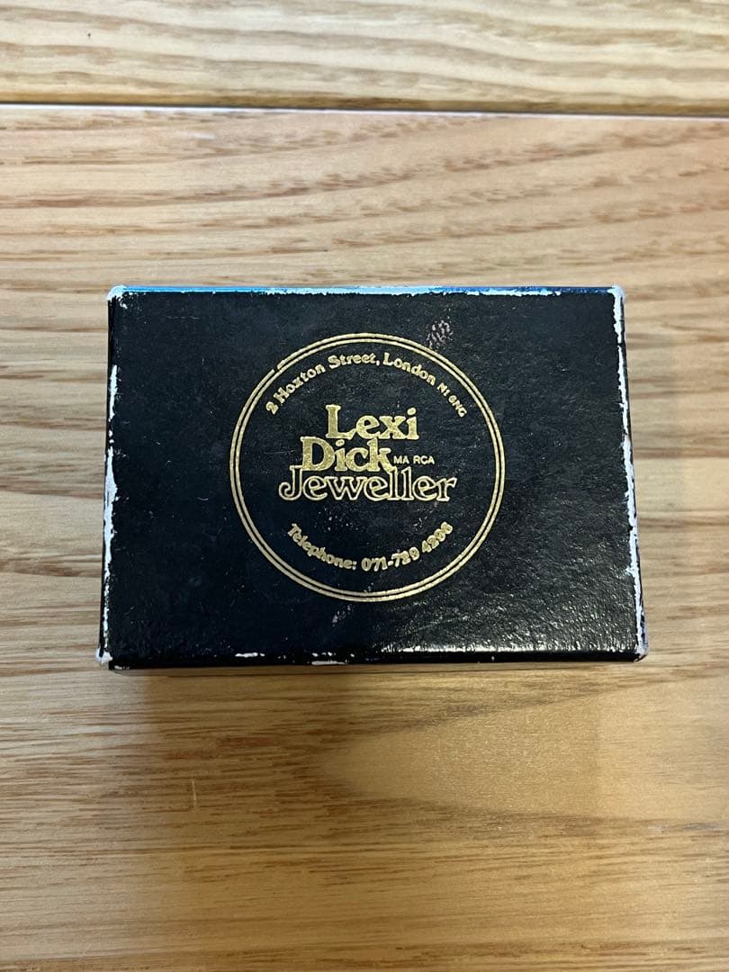 Lexi Deck イギリス製 ドラゴン シルバーカフリンクス & バッジ