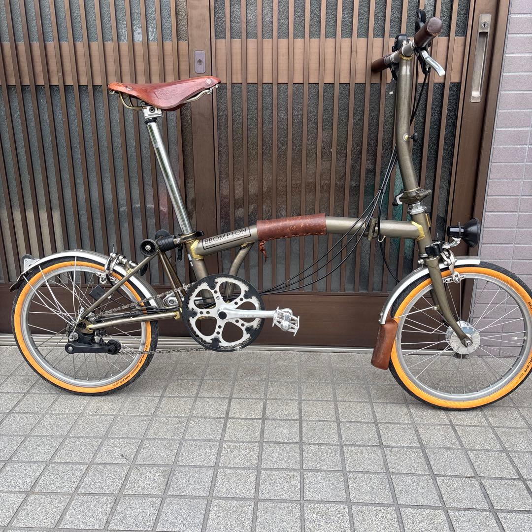プロンプトン　BROMPTON S6L RAWカラー