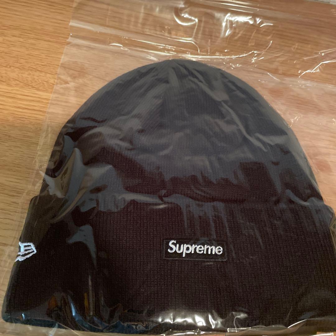 帽子 Supreme 24FW New Era S Logo Beanie Black
