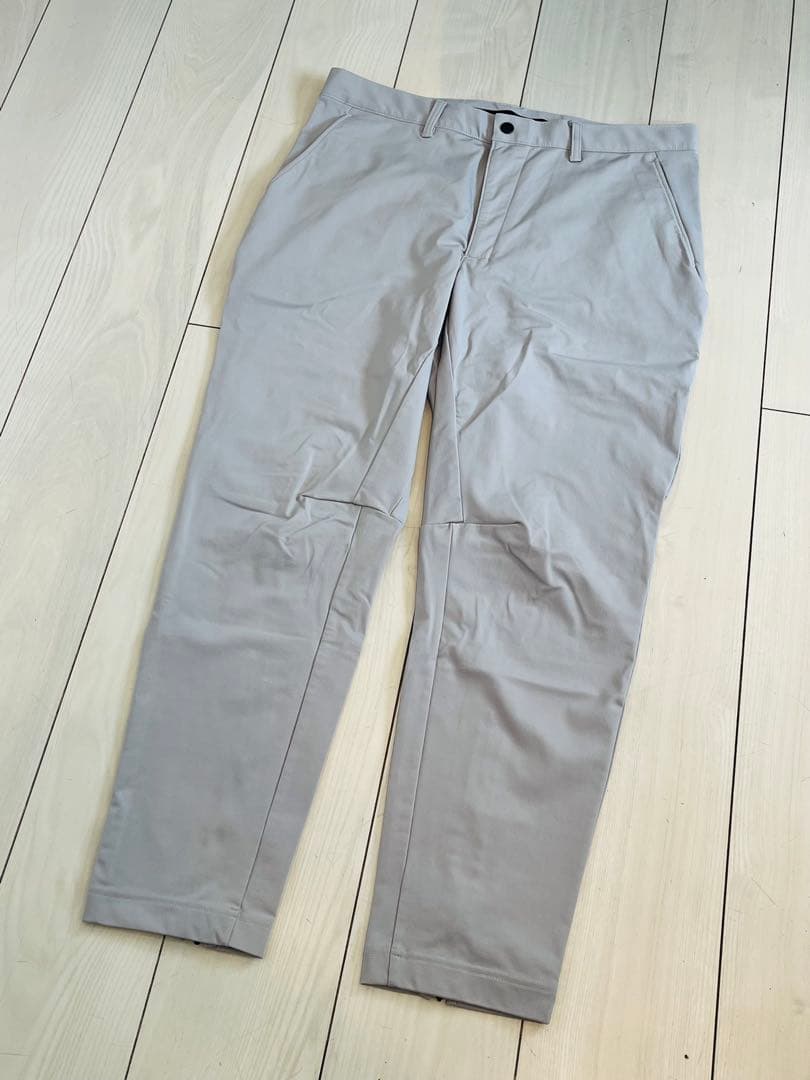 【美品】TFW49 ANKLE SLIM JOGGER ライトグレー XL