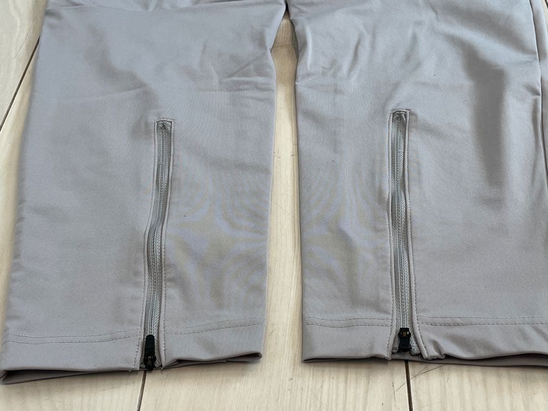 【美品】TFW49 ANKLE SLIM JOGGER ライトグレー XL