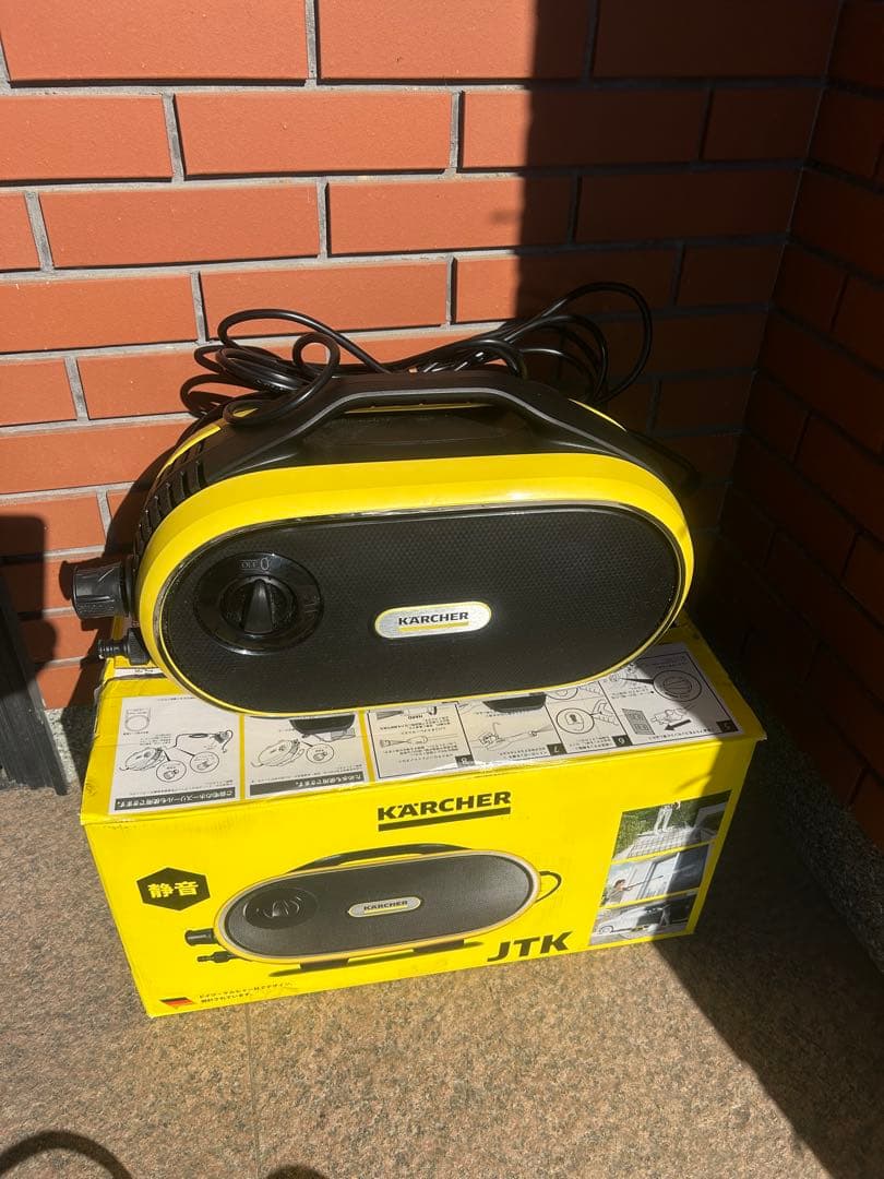 12/15迄 大掃除で大活躍【美品】ケルヒャー高圧洗浄機サイレント