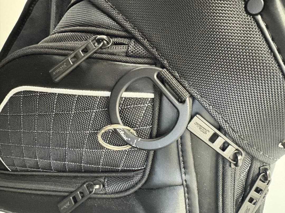 Titleist キャディバッグ ブラック/ホワイト ツアーバック