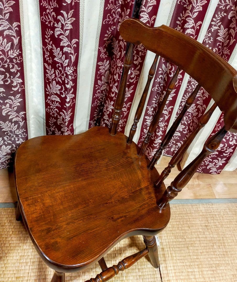 飛騨産業 キツツキマーク ダイニングチェア スティックバック ウィンザーチェア