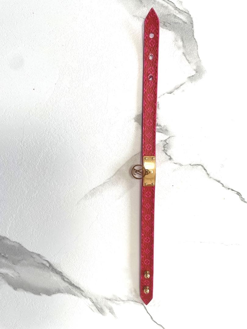 ルイヴィトン　LOUIS VUITTON モノグラムブラスレット