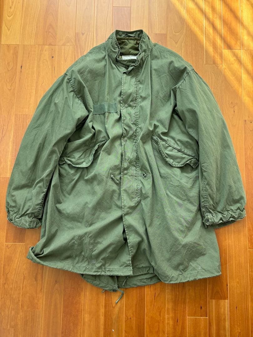 割引有コメント確認実物 USED米軍 M-65フィッシュテール シェルライナー