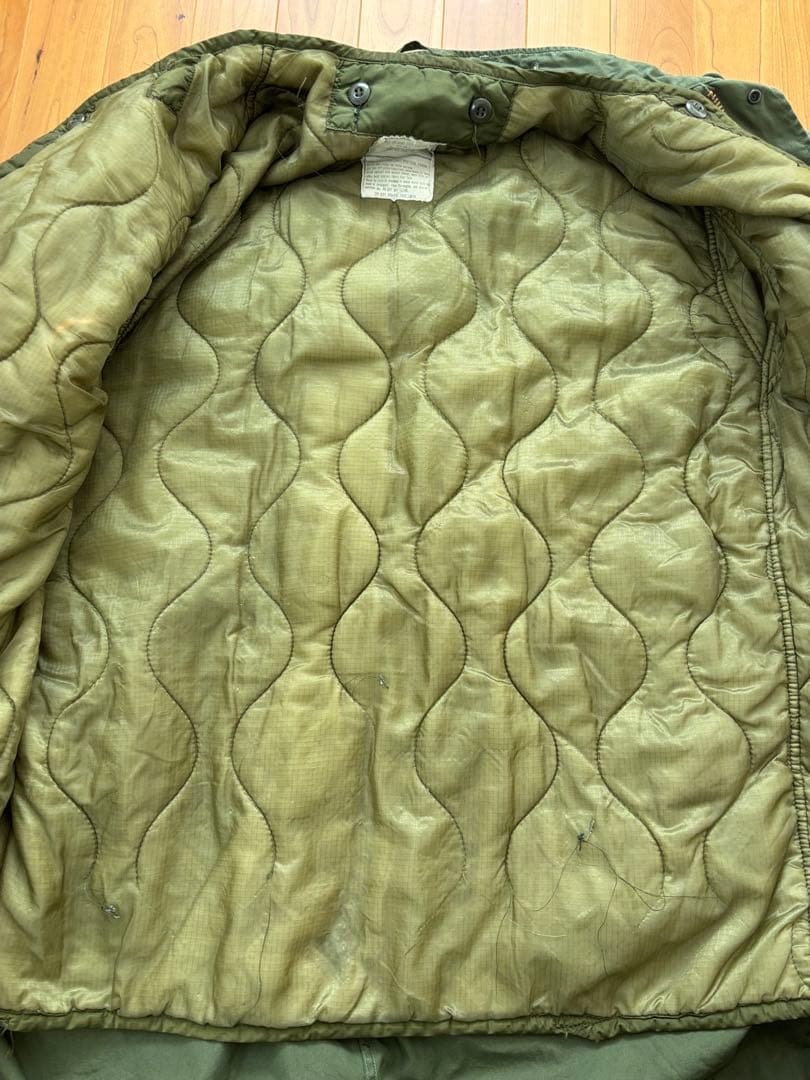 割引有コメント確認実物 USED米軍 M-65フィッシュテール シェルライナー